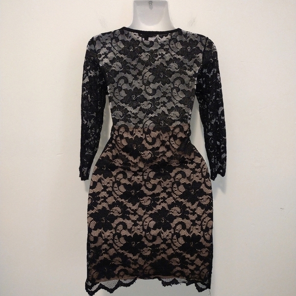Jump - Lace Lined Mini Dress - Picture 4 of 10